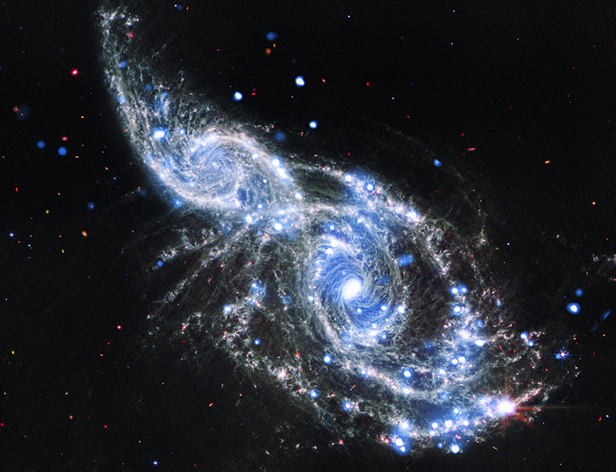 A Galactic Embrace