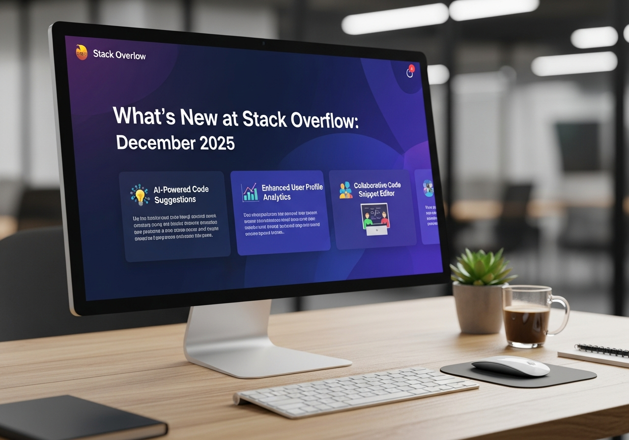 What’s new at Stack Overflow: December 2025