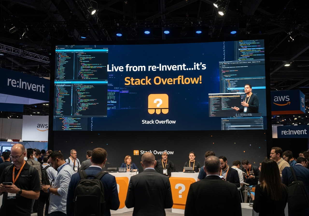 Live from re:Invent…it’s Stack Overflow!