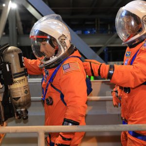 Artemis II Crew Practices Night Launch Scenario